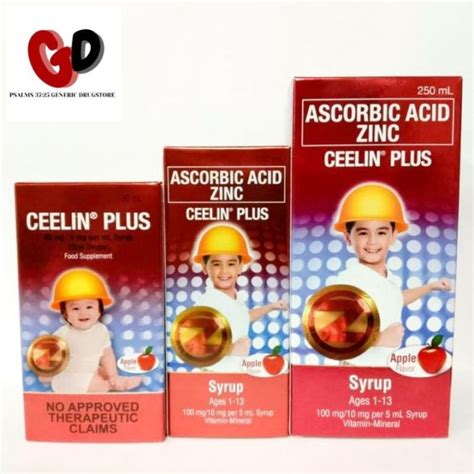 ceelin with zinc drops.